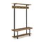 Alaterre Pomona Entryway Hall Tree with Bench, Shelves & Coat Hooks, Depth: 14 AMBA2820